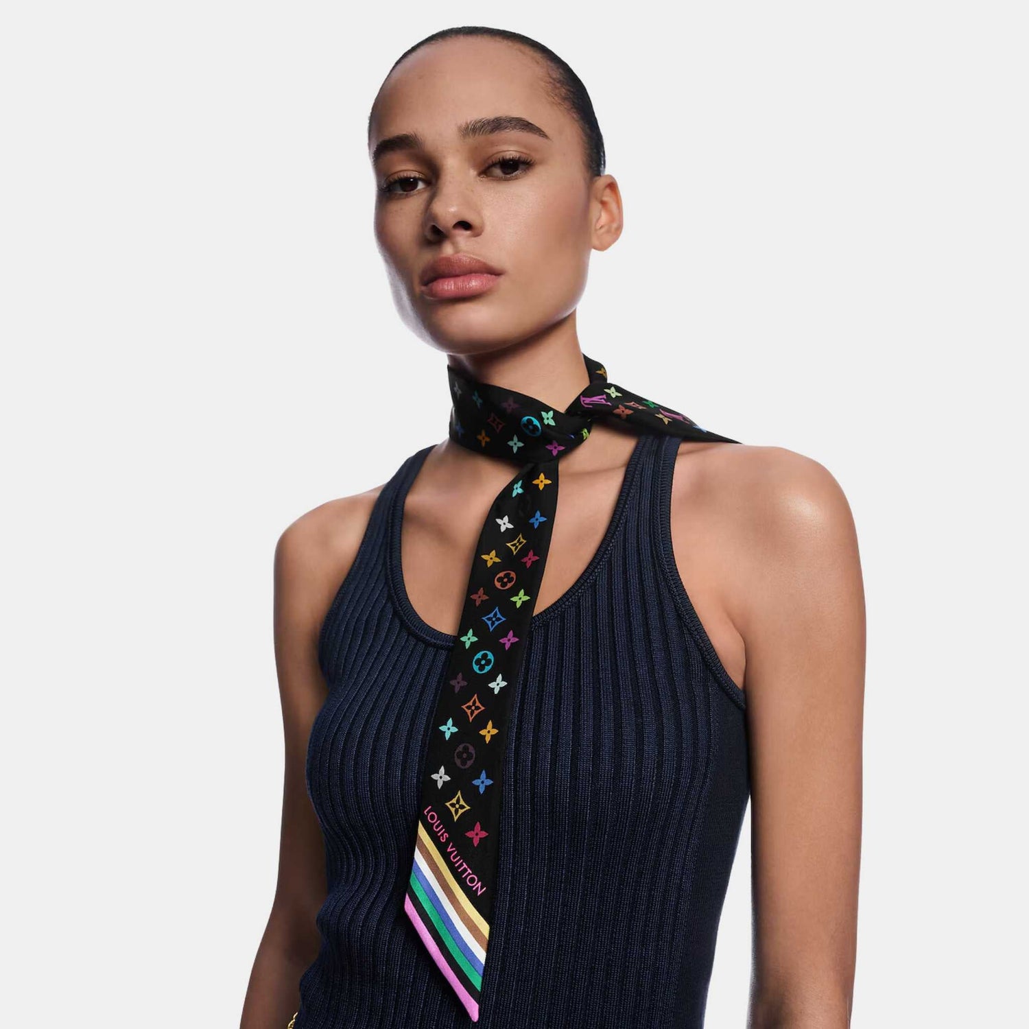 LV x TM Monogram Multicolor BB Bandeau