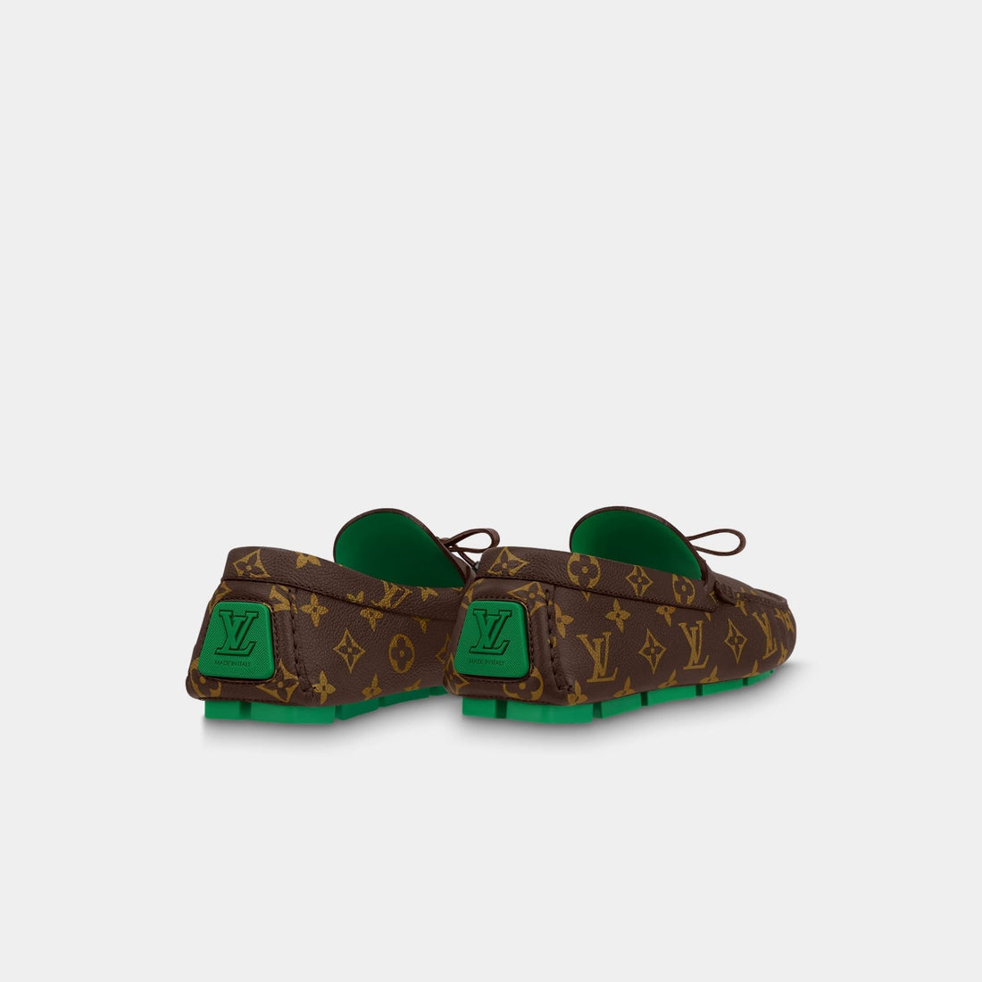 Macassar LV Driver Moccasin Monogram Grained Calf Leather