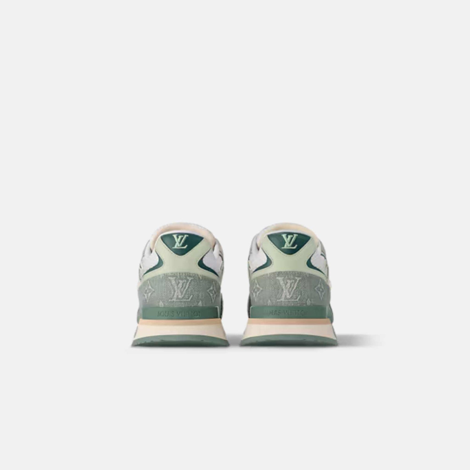 Louis Vuitton Run Away Sneaker Monogram Denim And Mesh