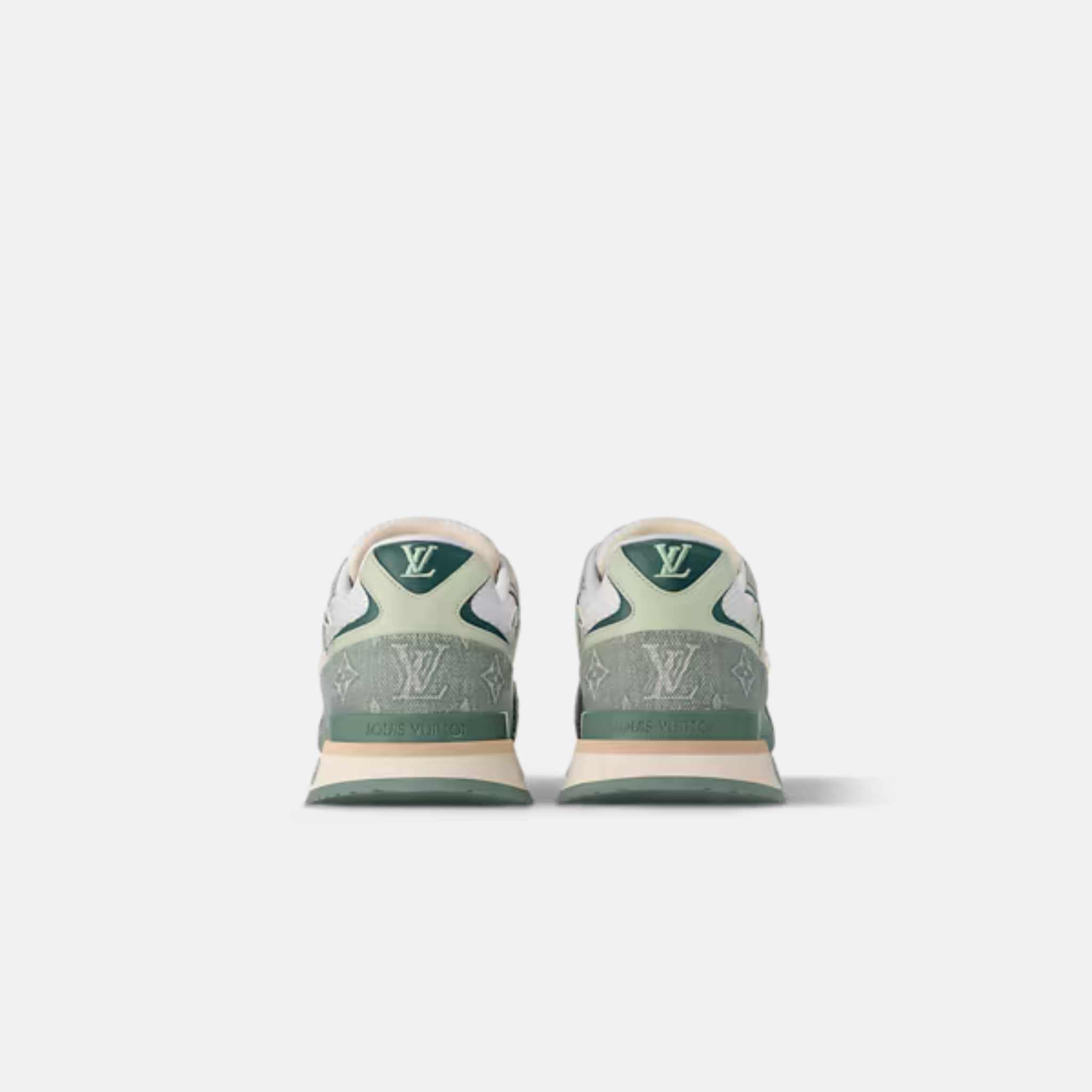 Louis Vuitton Run Away Sneaker Monogram Denim And Mesh