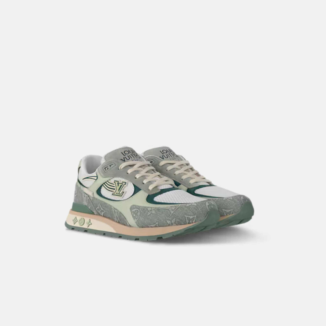 Louis Vuitton Run Away Sneaker Monogram Denim And Mesh