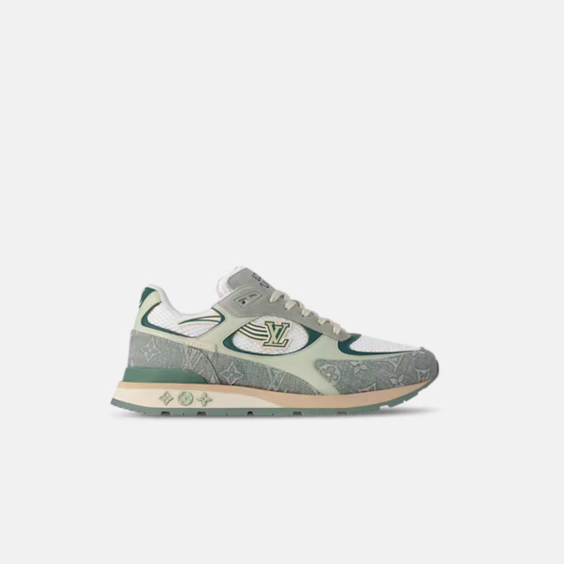 Louis Vuitton Run Away Sneaker Monogram Denim And Mesh