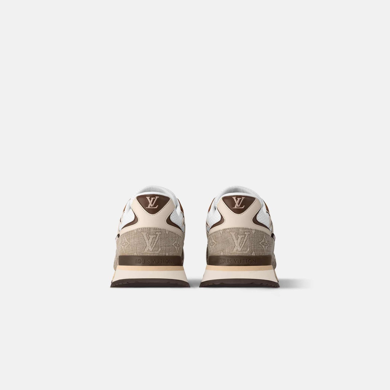 Louis Vuitton Run Away Sneaker Monogram Denim And Mesh