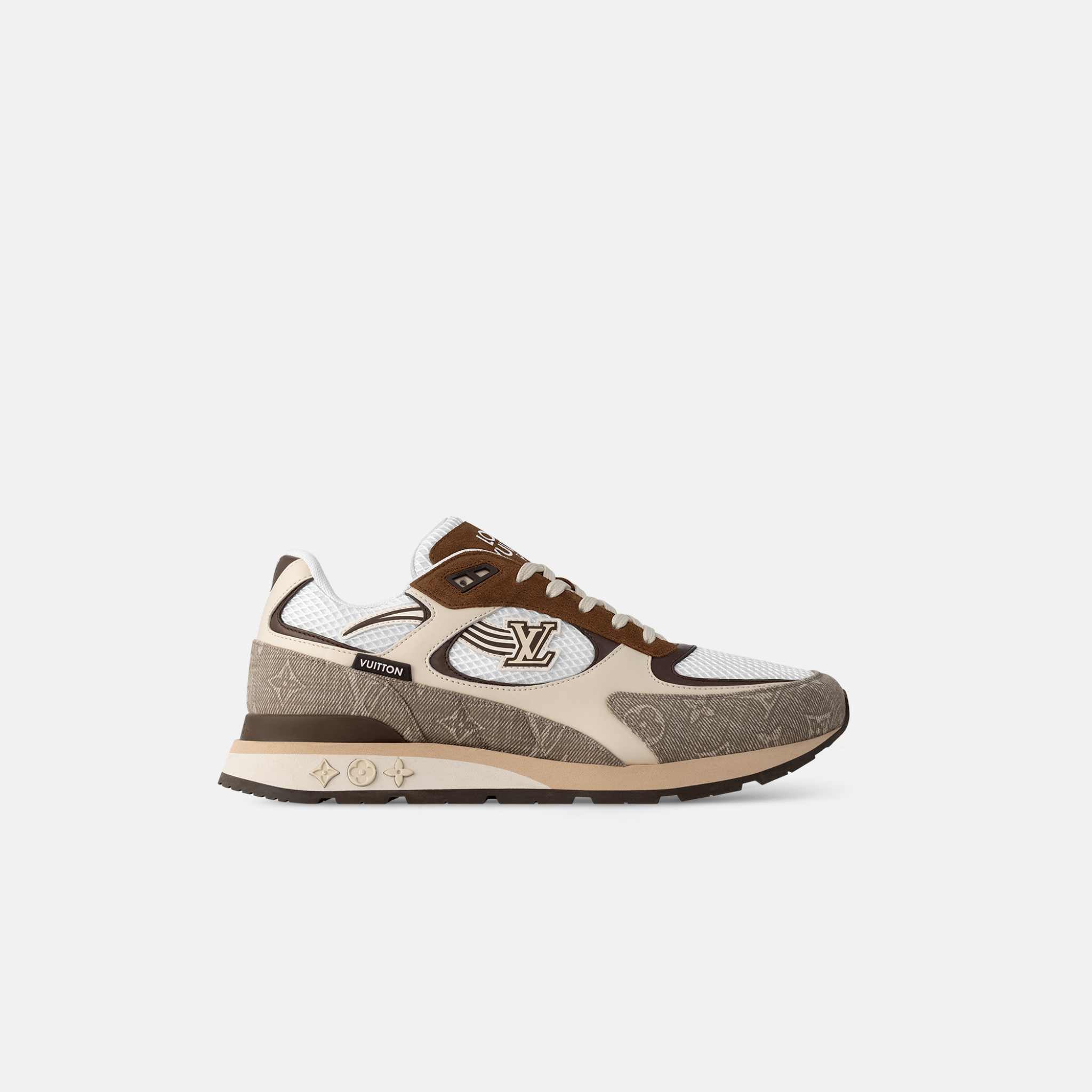 Louis Vuitton Run Away Sneaker Monogram Denim And Mesh