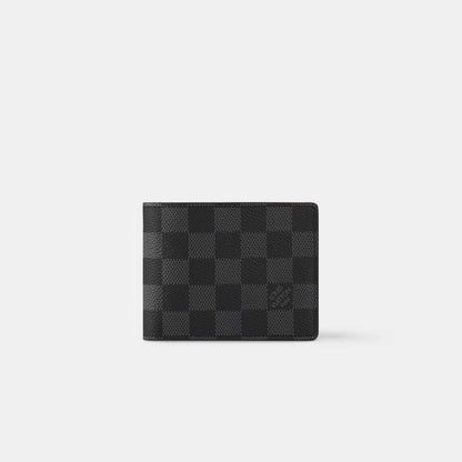 Slender Wallet Damier Graphite Canvas