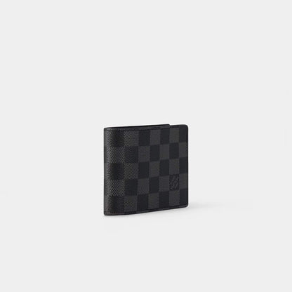 Slender Wallet Damier Graphite Canvas