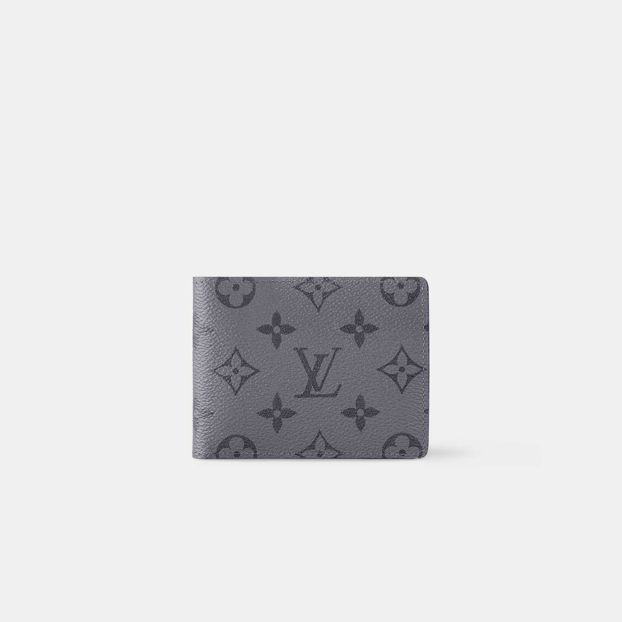 Slender Wallet Monogram Eclipse Canvas