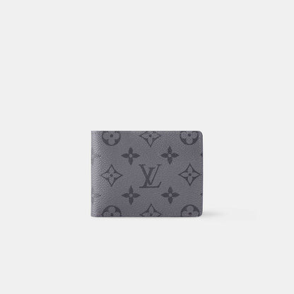 Slender Wallet Monogram Eclipse Canvas
