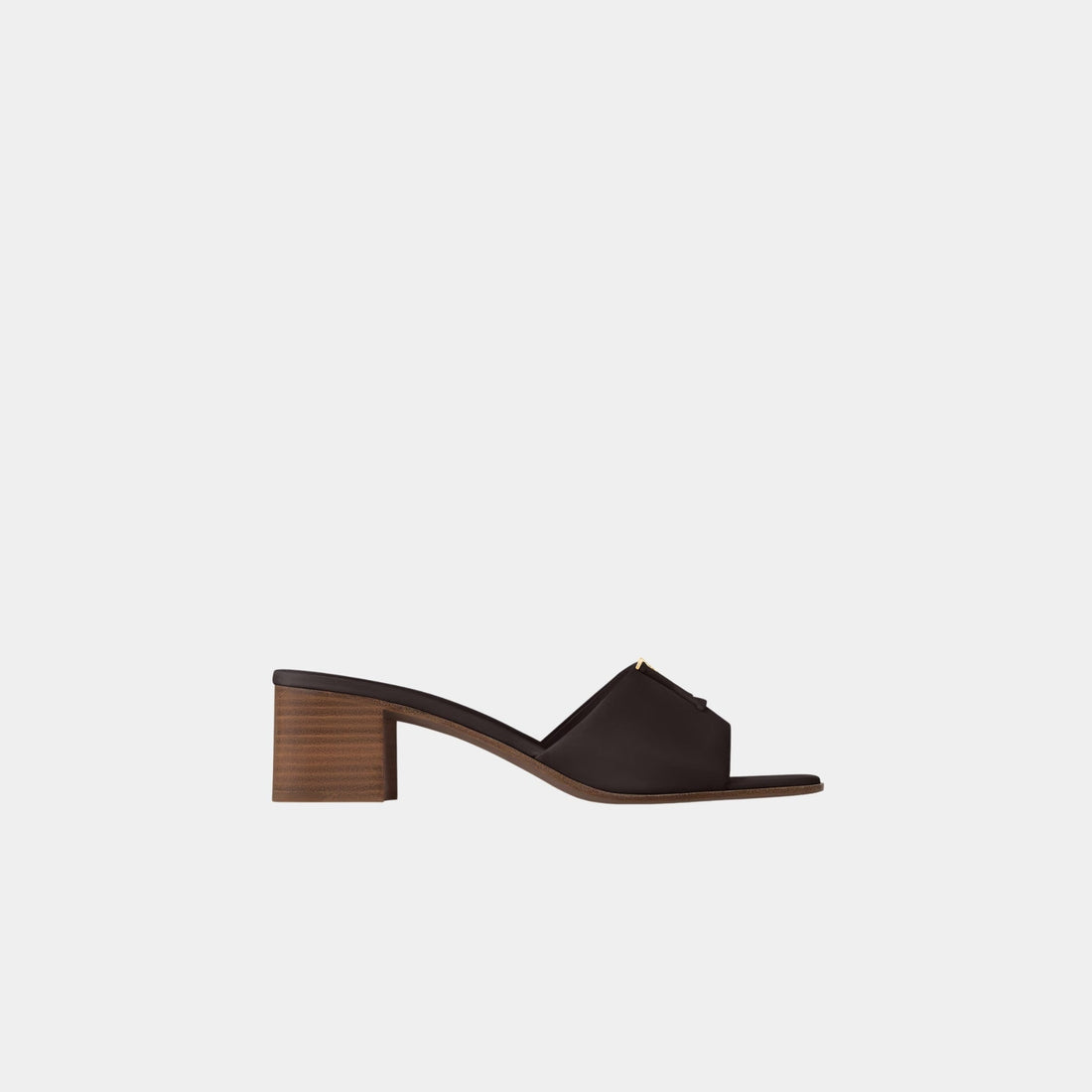 LV Capri Mule Plain Calf Leather