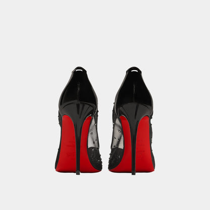 Bridiela Una Strass Pump Mesh with Calf Leather