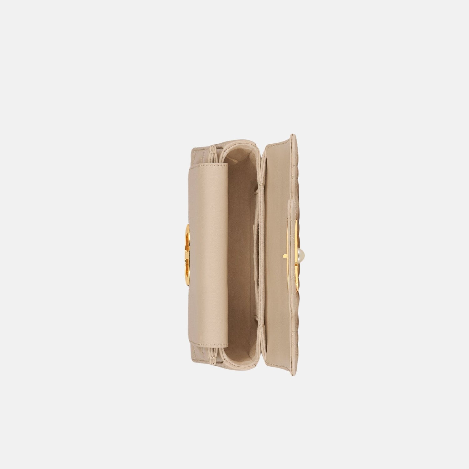 Mini Dior Jolie Top Handle Bag In Cannage Calfskin
