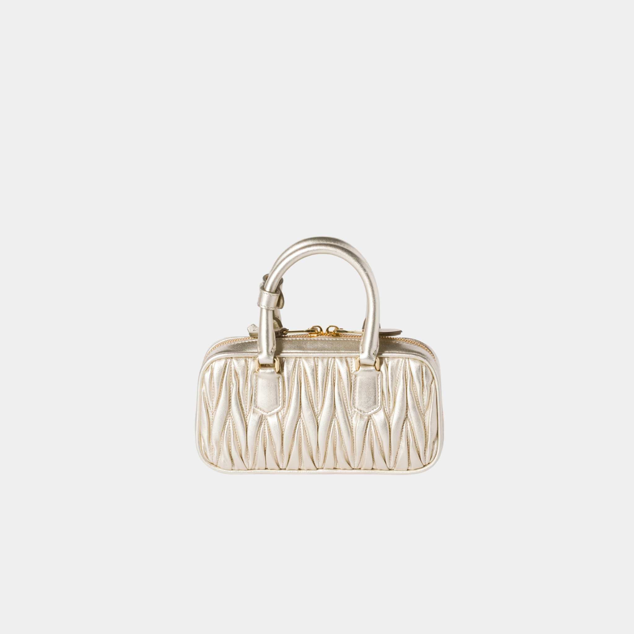 Arcadie Matelasse Nappa Leather Mini Bag