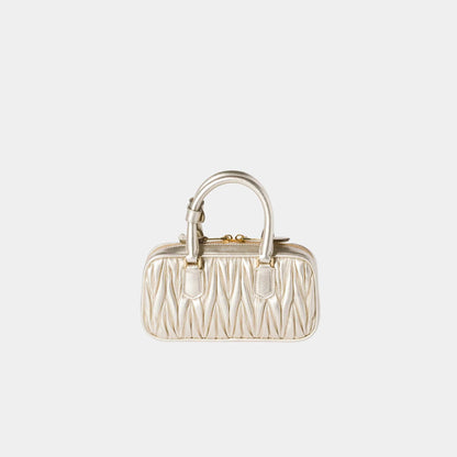 Arcadie Matelasse Nappa Leather Mini Bag
