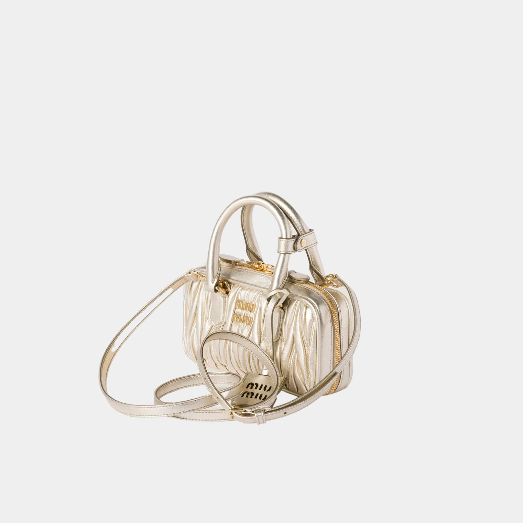 Arcadie Matelasse Nappa Leather Mini Bag