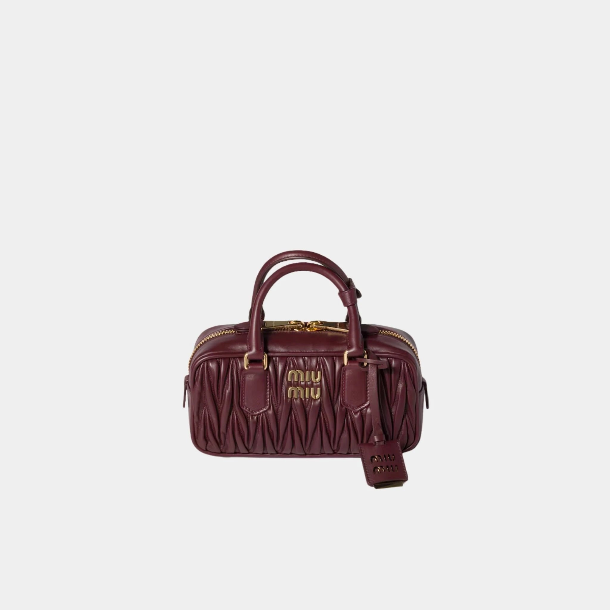 Arcadie Matelassé Nappa Leather Regular Bag
