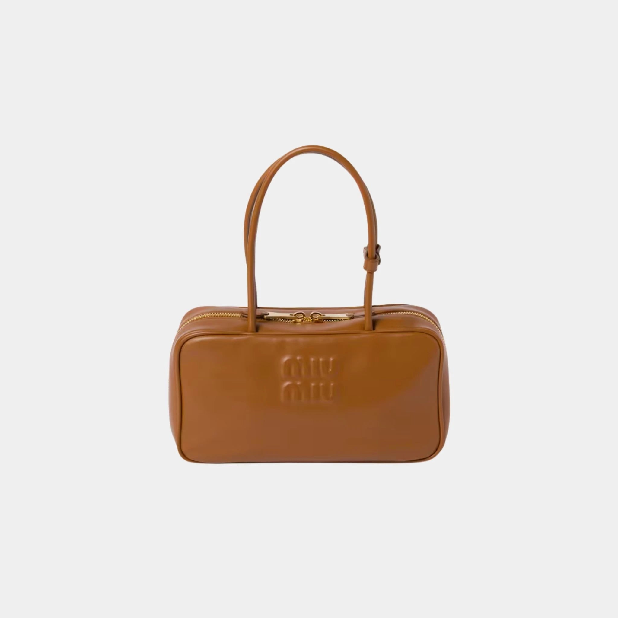 Beau Leather Top-handle Medium Bag