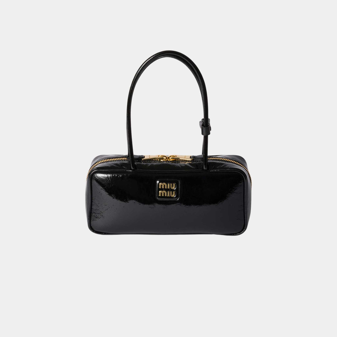 Beau Naplak Patent Leather Bag