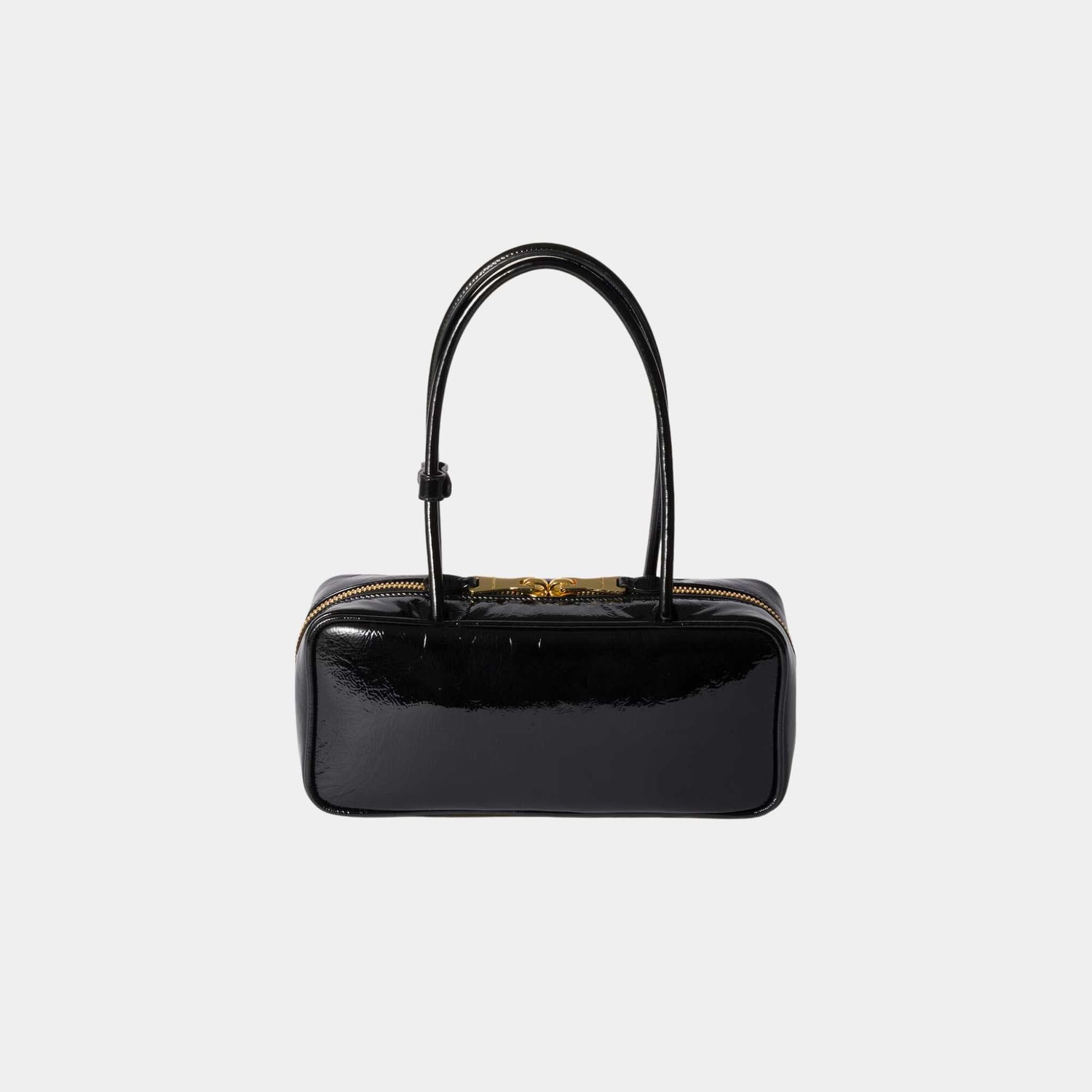 Beau Naplak Patent Leather Bag