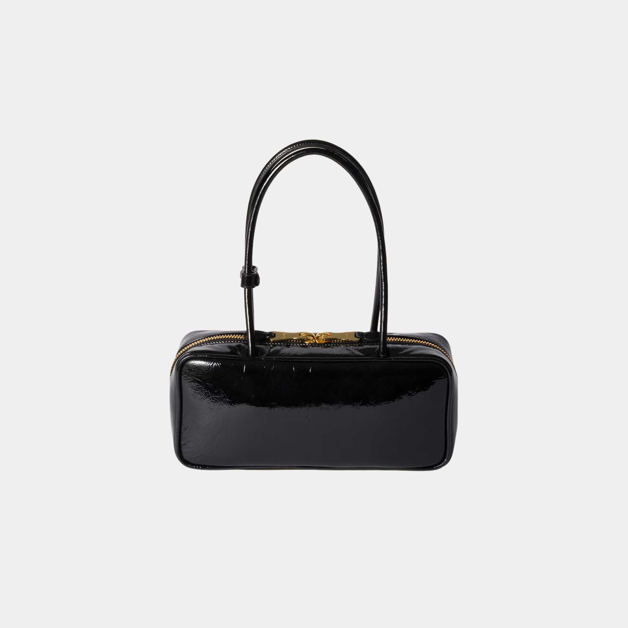 Beau Naplak Patent Leather Bag