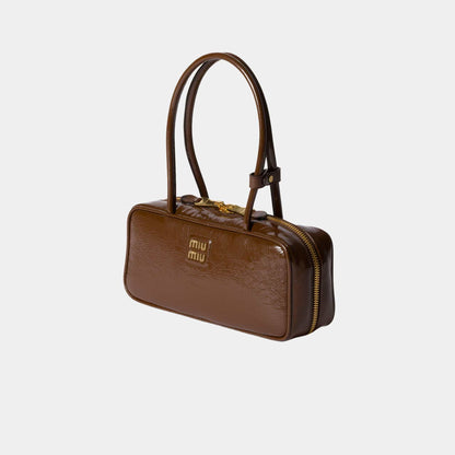 Beau Naplak Patent Leather Bag