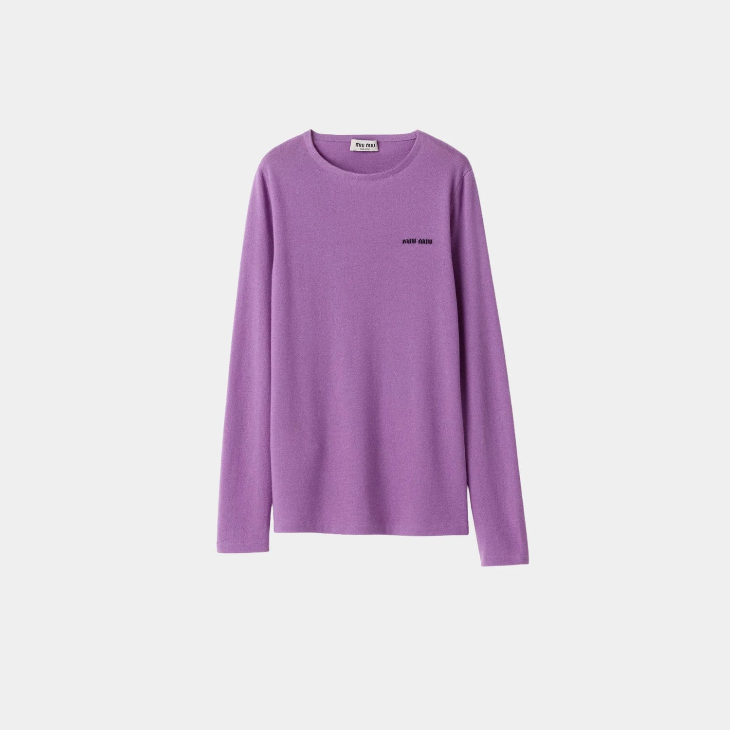 Cashmere and Silk Crew-neck Sweater