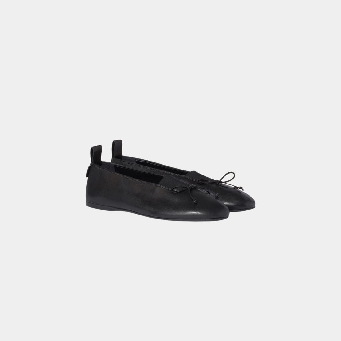 Elan Nappa Leather Ballerinas in Lambskin