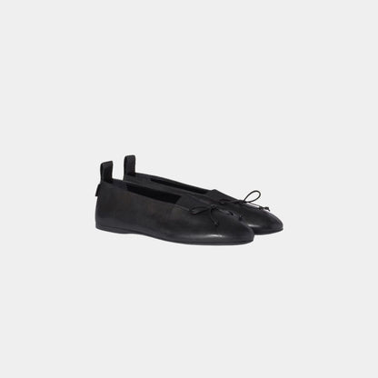 Elan Nappa Leather Ballerinas in Lambskin