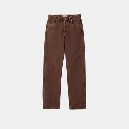 Five Pocket Bull Denim Trousers Brown