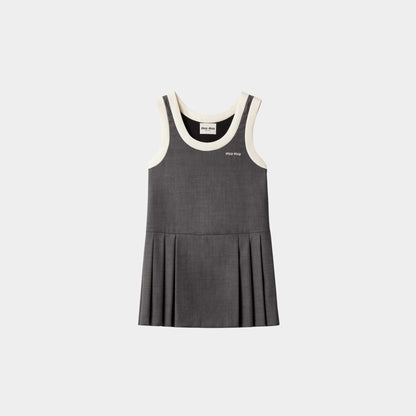 Grisaille Dress Slate Grey