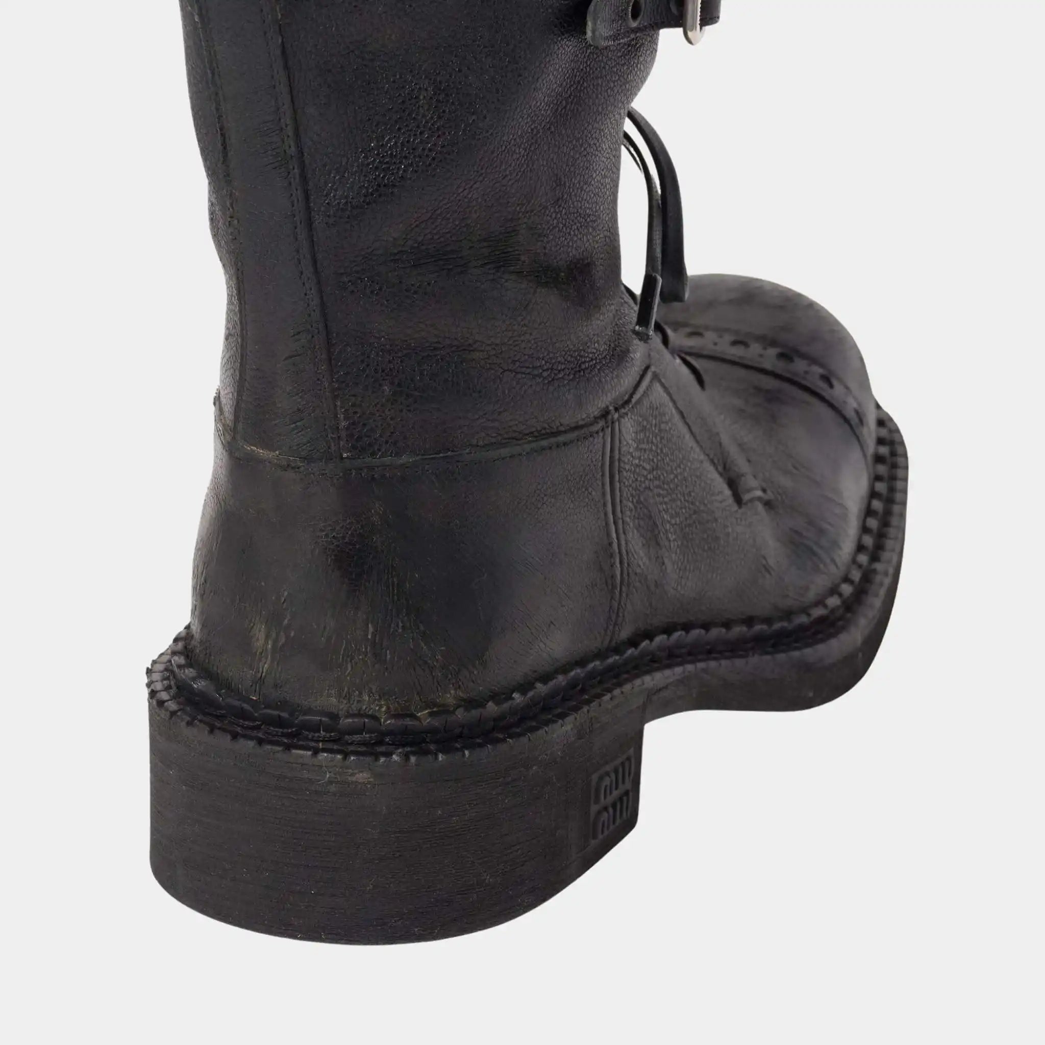 Leather Boots The Runway