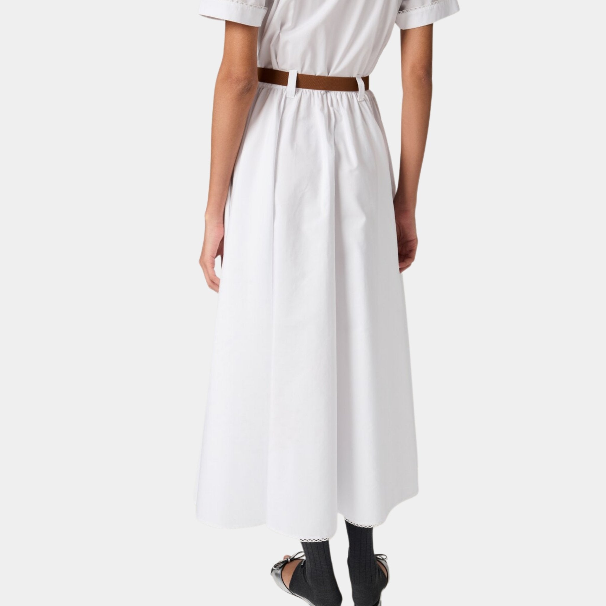 Long Poplin Dress