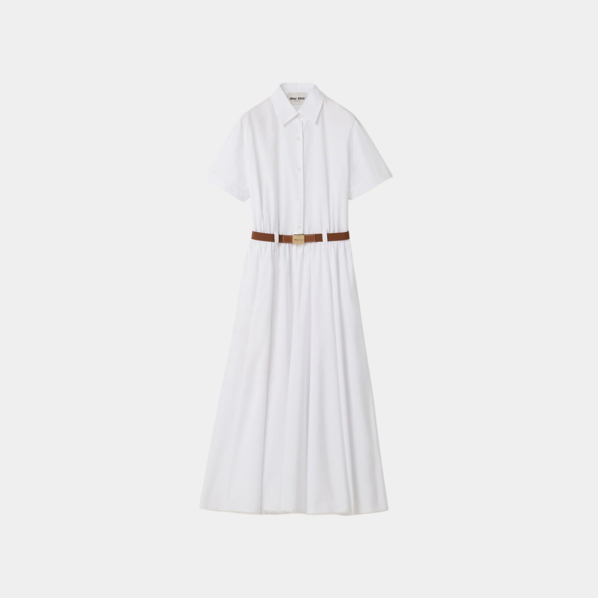 Long Poplin Dress