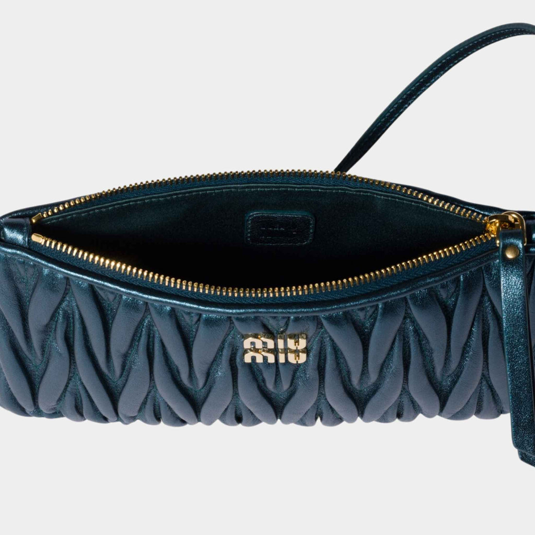 Matelasse Nappa Leather Mini Pouch