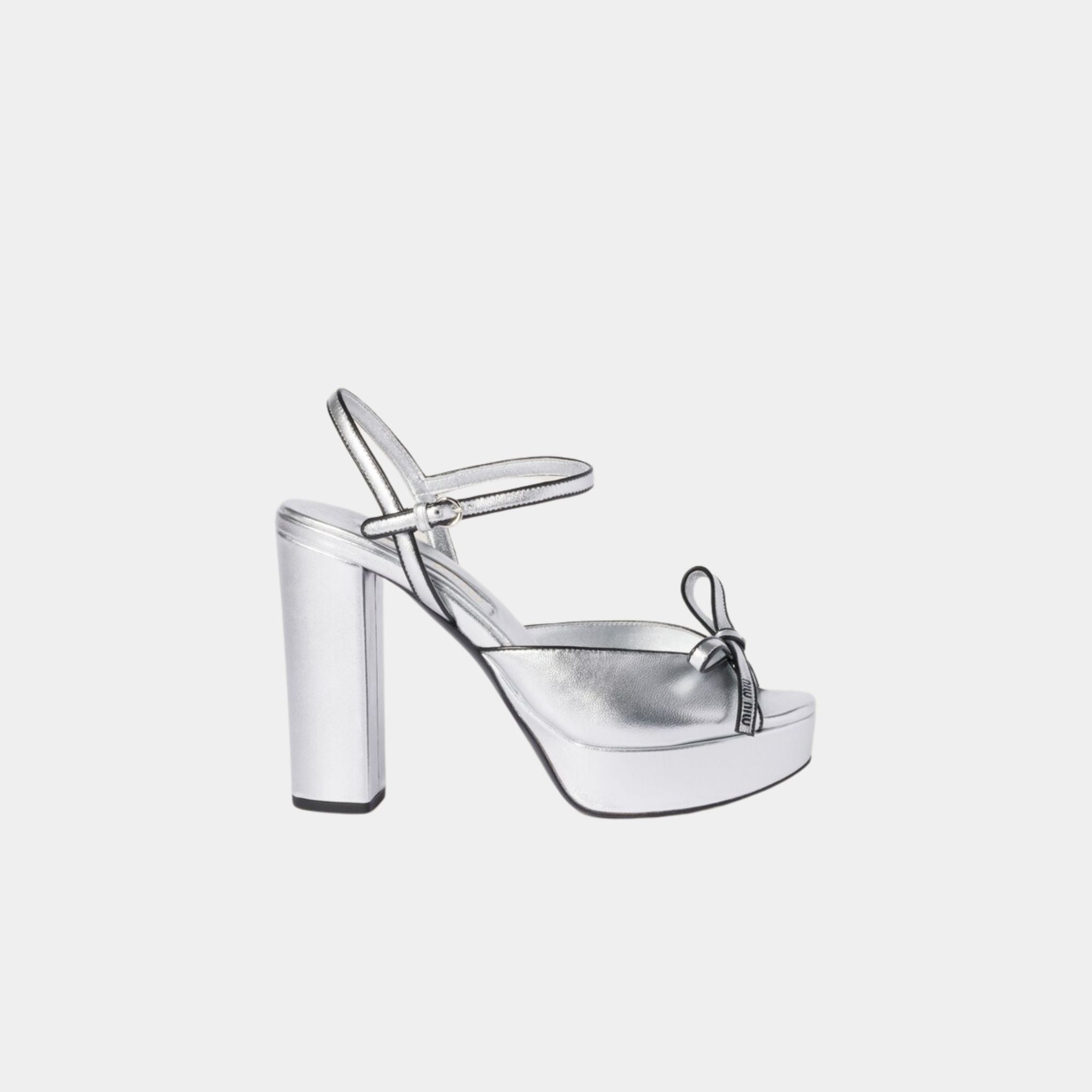 Mordoré Nappa Leather Platform Sandals