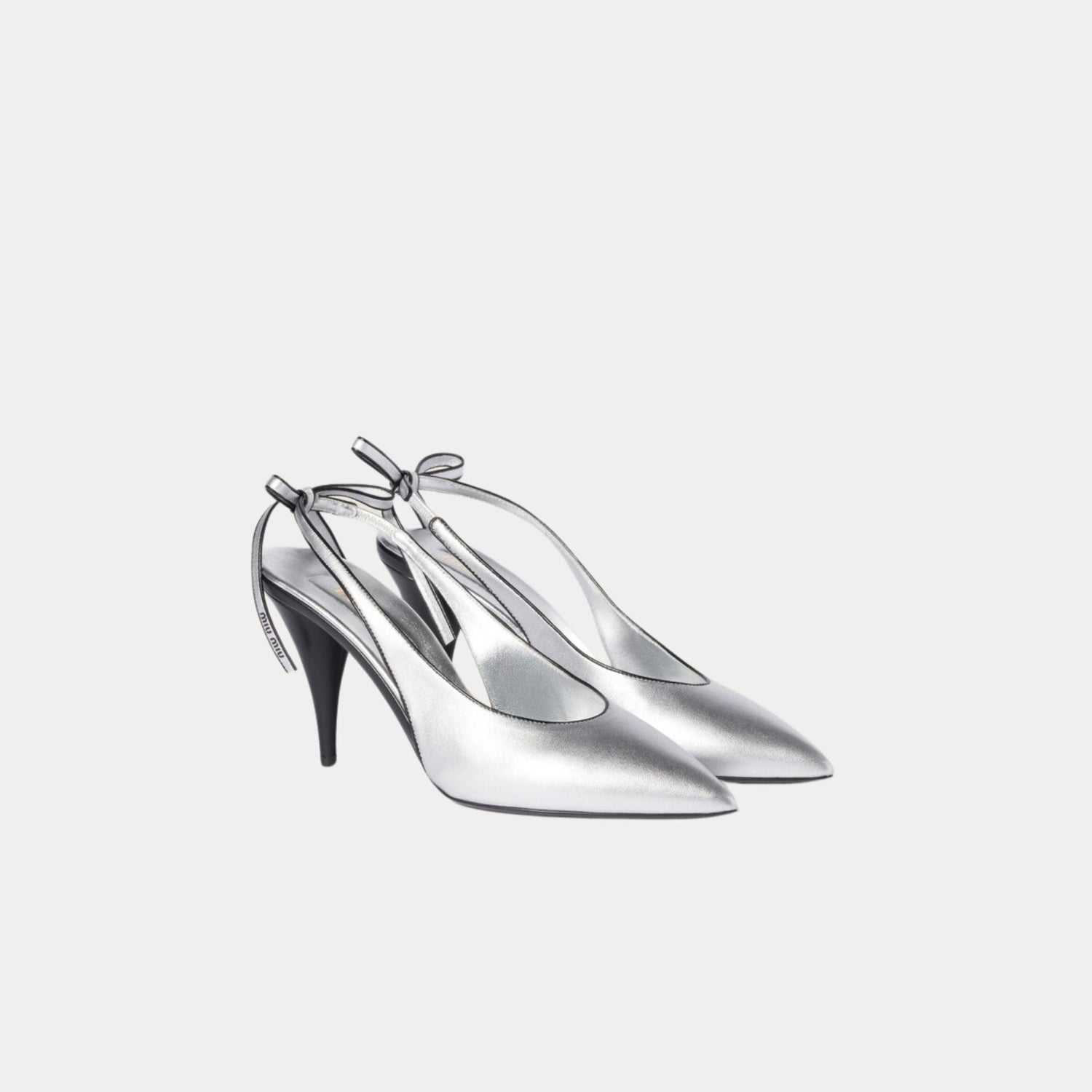 Mordoré Nappa Leather Slingback Pumps