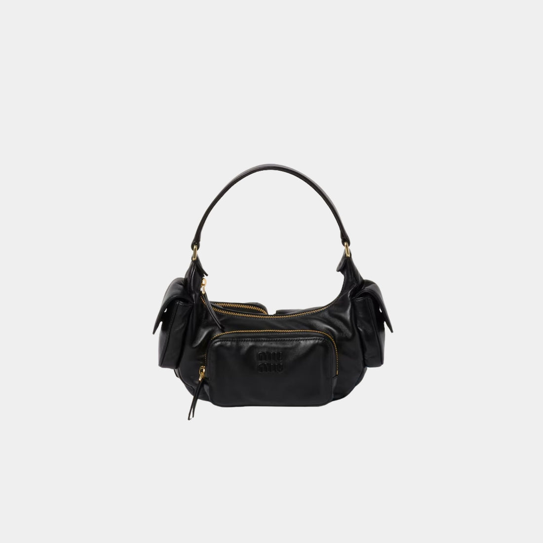 Nappa Leather Pocket Bag