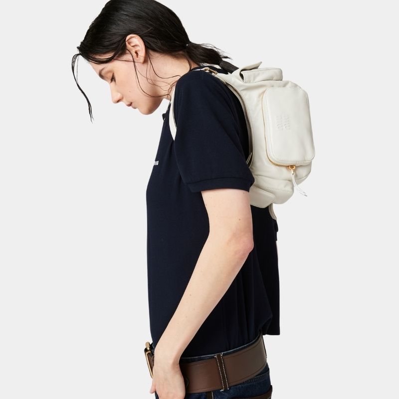 Nappa Leather Pocket Bag