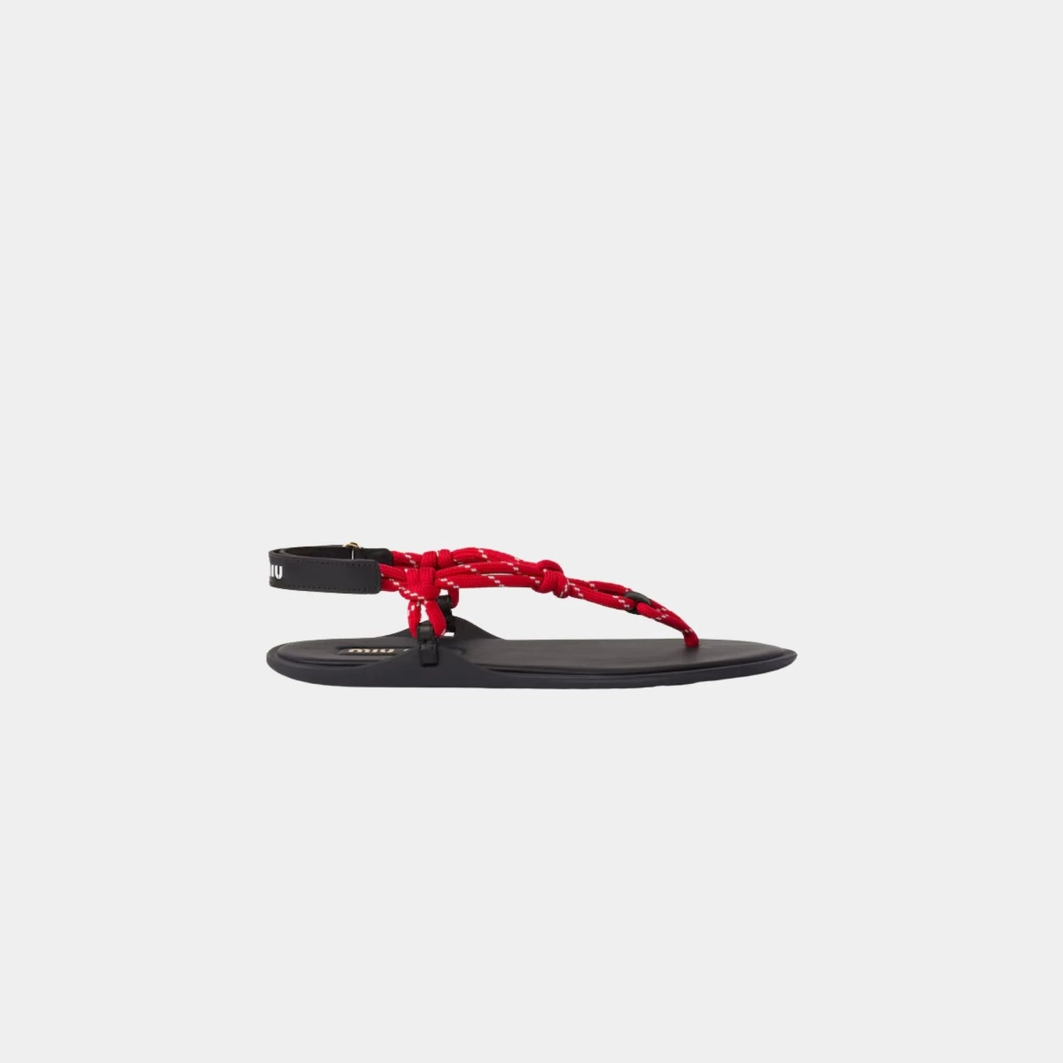 Riviere Cord and Leather Sandals