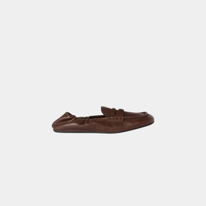 Ruches Nappa Leather Loafers