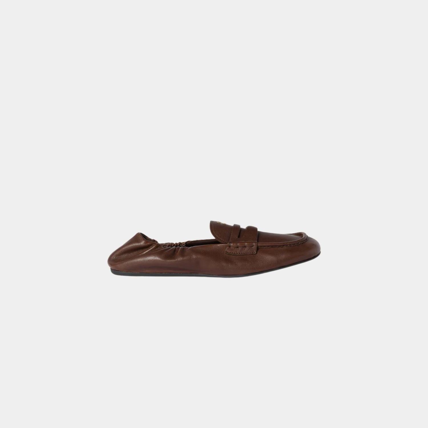 Ruches Nappa Leather Loafers