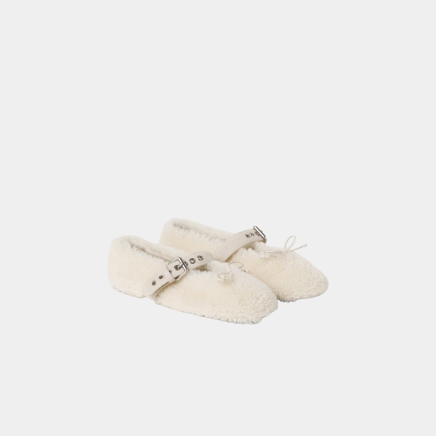 Shearling Lambskin Ballerinas