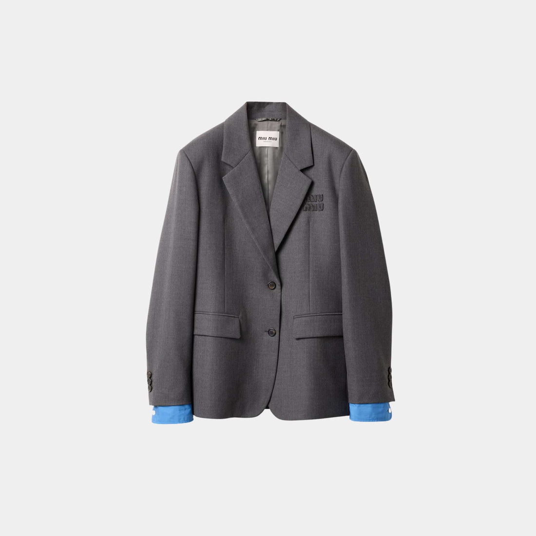 Single Breasted Gabardine Jacket