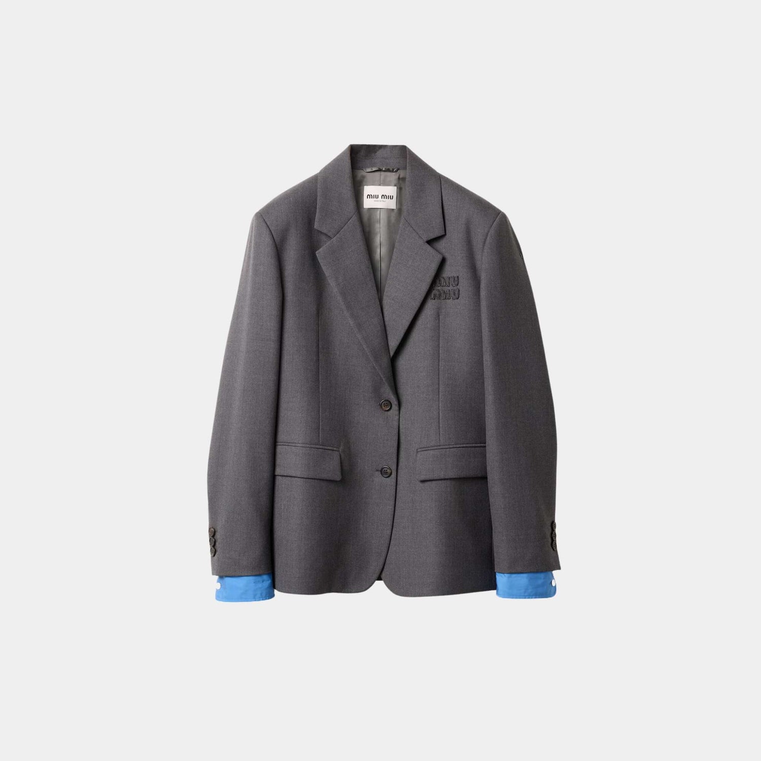 Single Breasted Gabardine Jacket