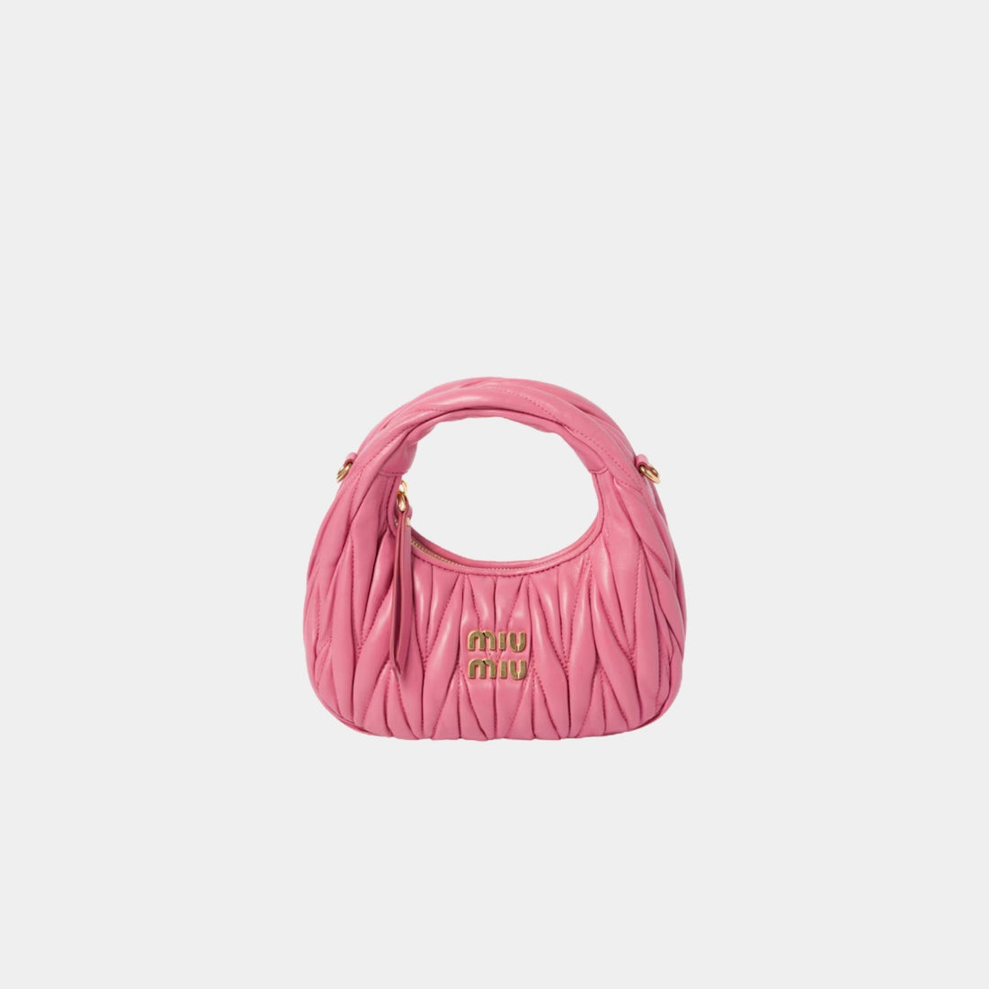 Wander Matelasse Nappa Leather Hobo Mini Bag