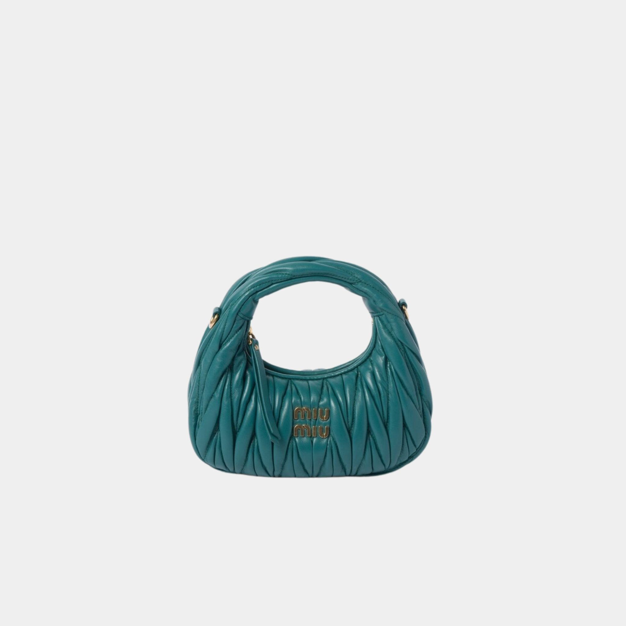 Wander Matelasse Nappa Leather Hobo Mini Bag