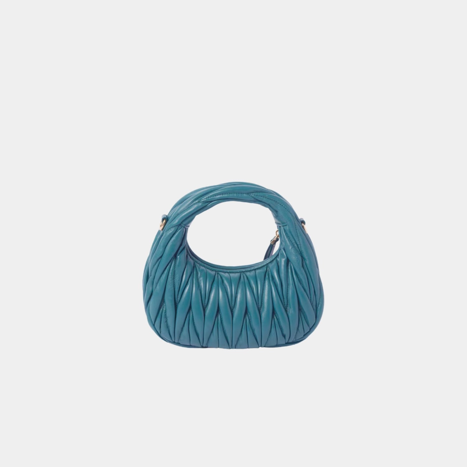 Wander Matelasse Nappa Leather Hobo Mini Bag