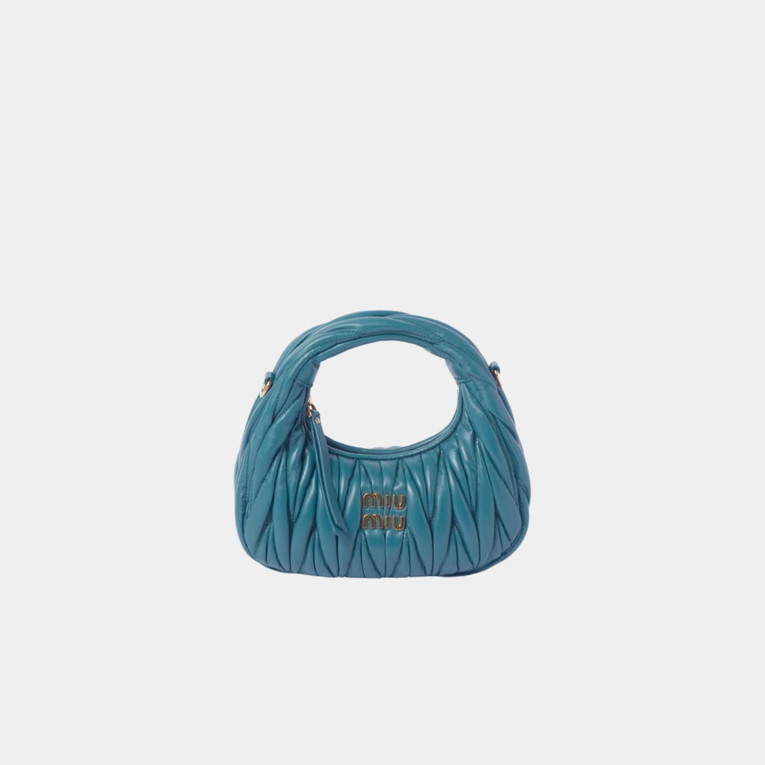 Wander Matelasse Nappa Leather Hobo Mini Bag