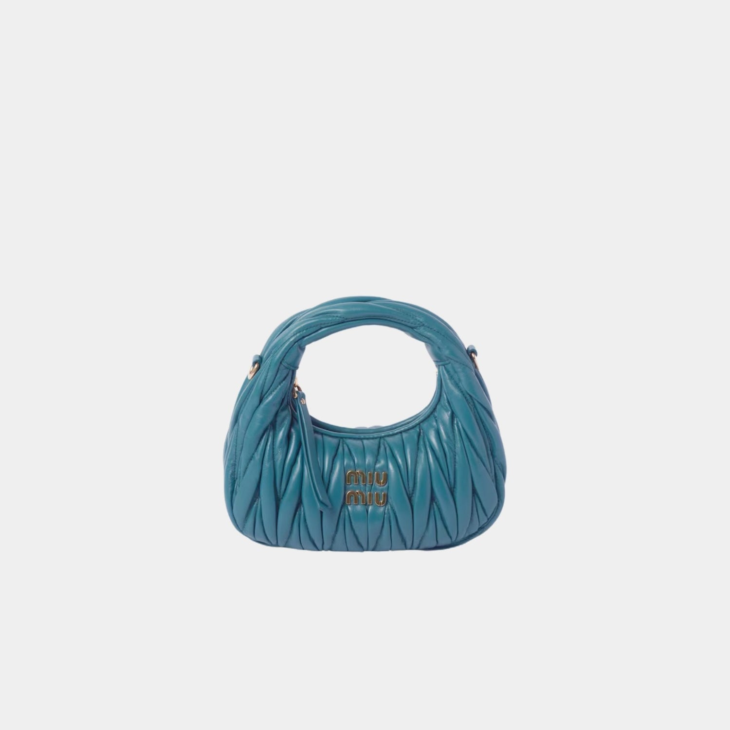 Wander Matelasse Nappa Leather Hobo Mini Bag