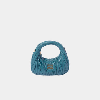 Wander Matelasse Nappa Leather Hobo Mini Bag