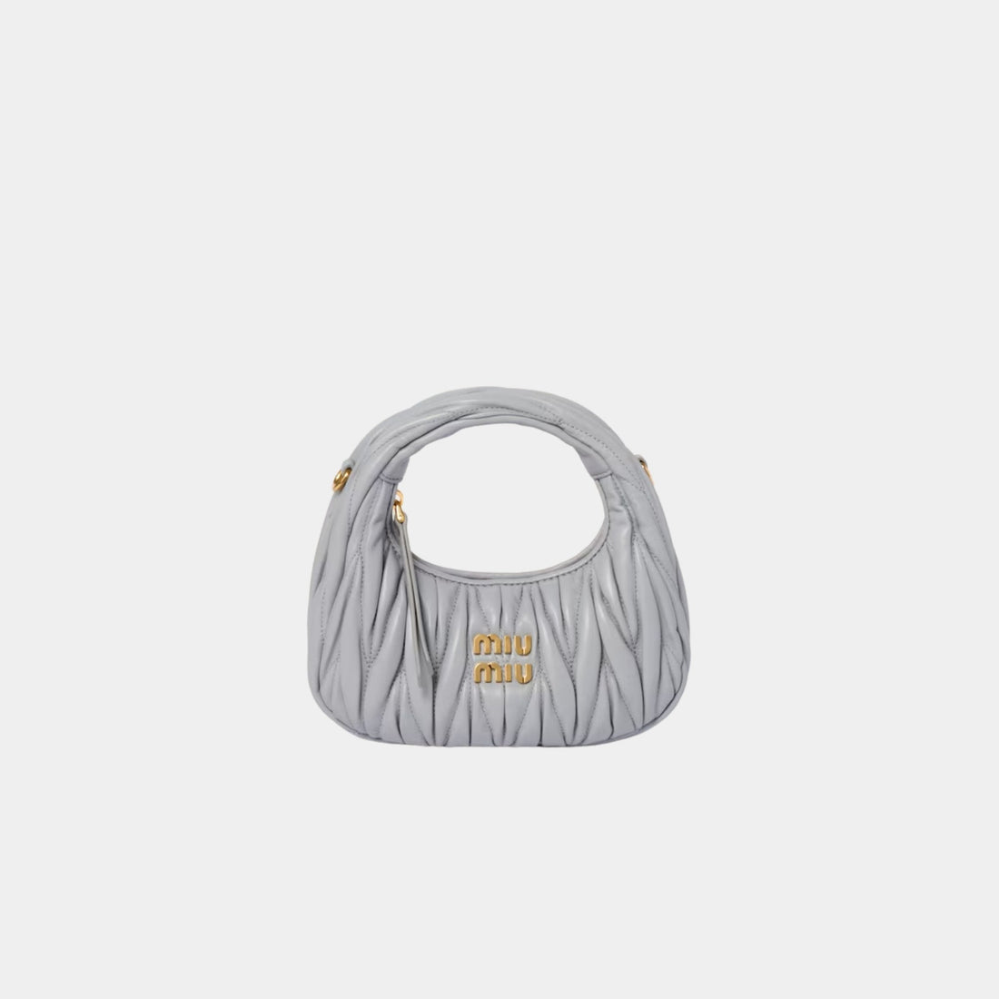 Wander Matelasse Nappa Leather Hobo Mini Bag
